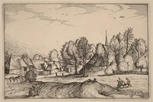 Road into a Village