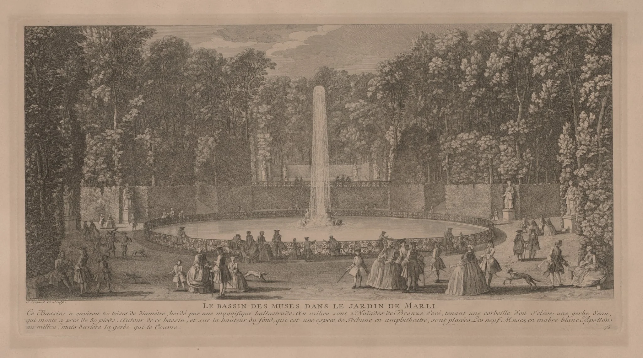 Pool of the Muses at Marli