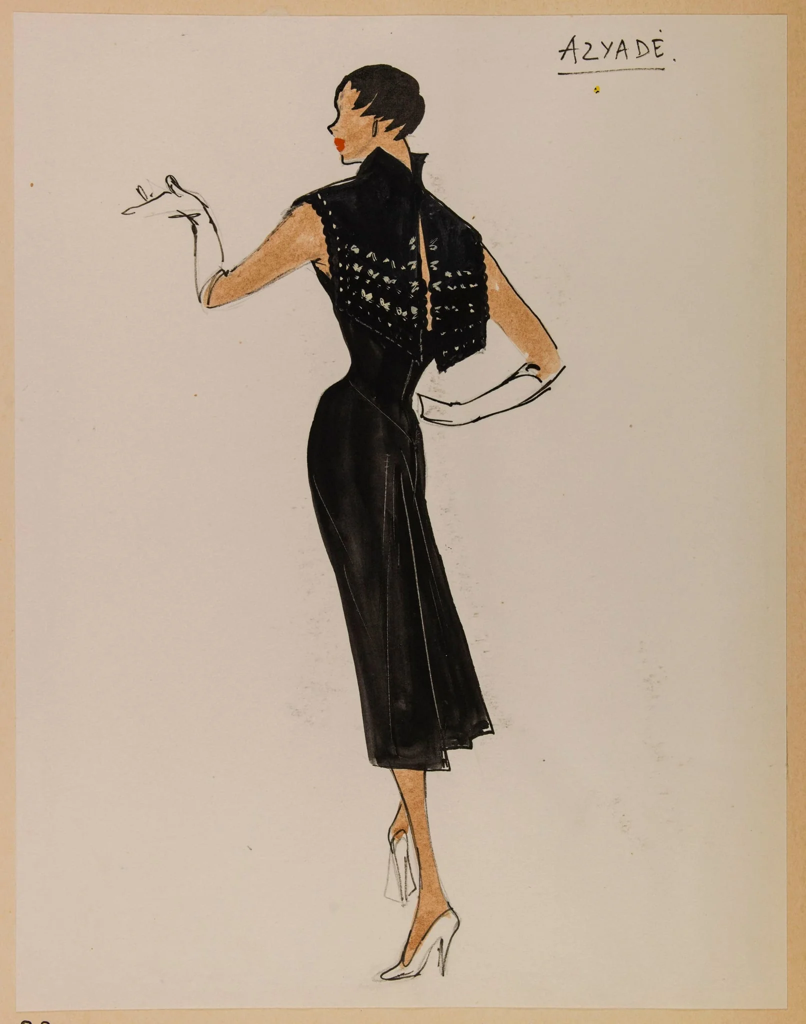 Azyade, by Carven, 1953