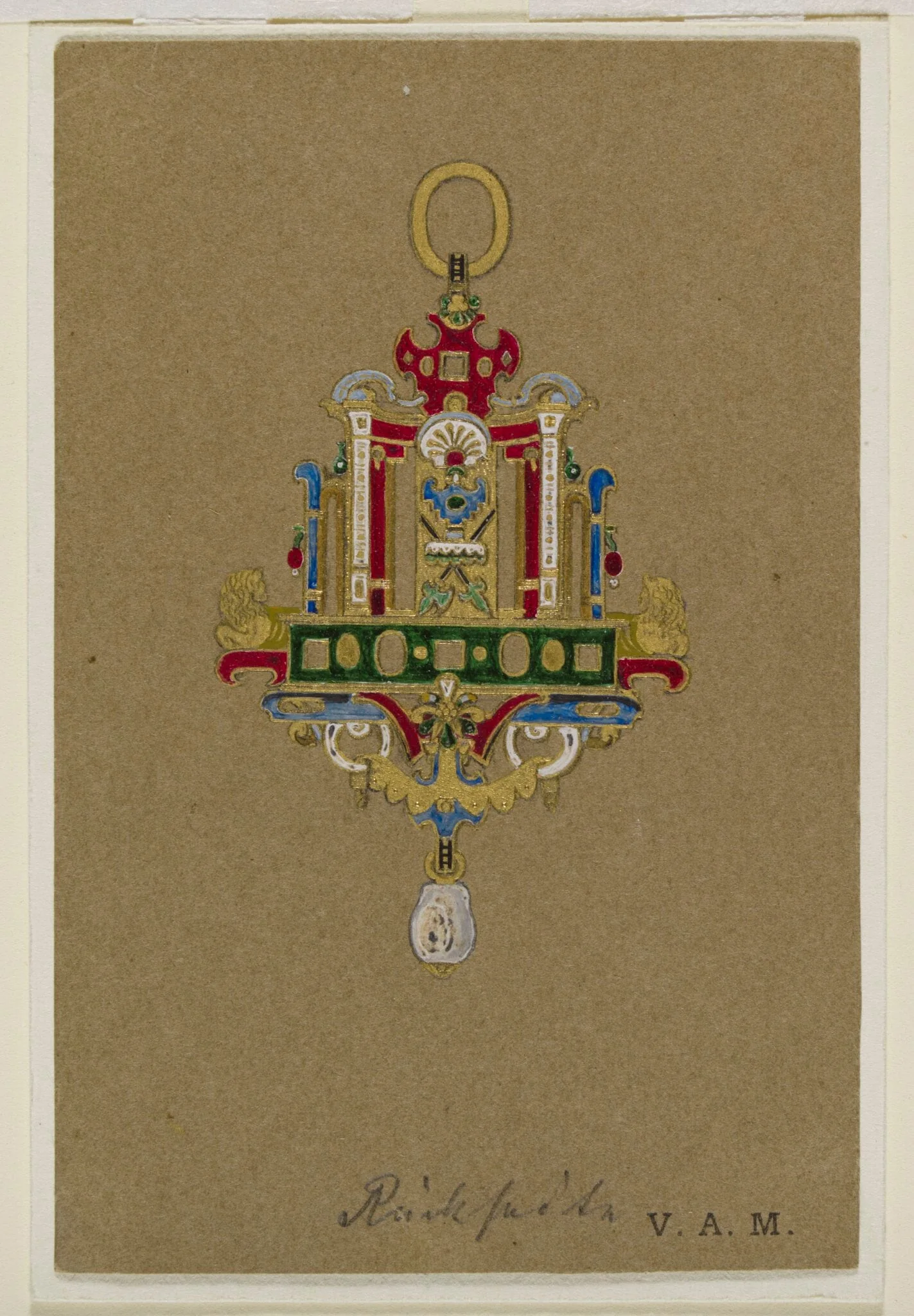 Original designs for modern goldsmith's work, chiefly in the style of the Renaissance, by Reinhold of Aachen Vasters, 1909