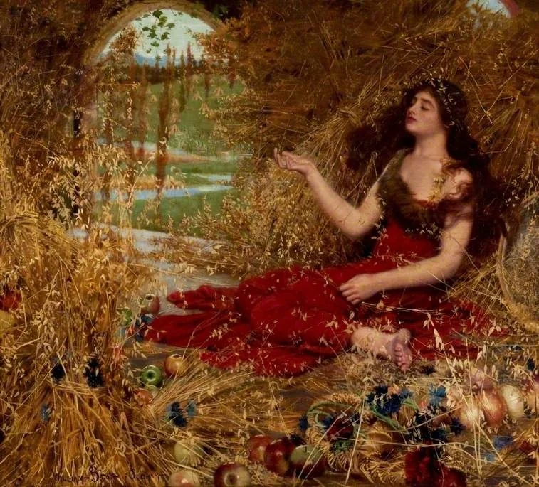 Autumn, by William Stott, oil, 1900