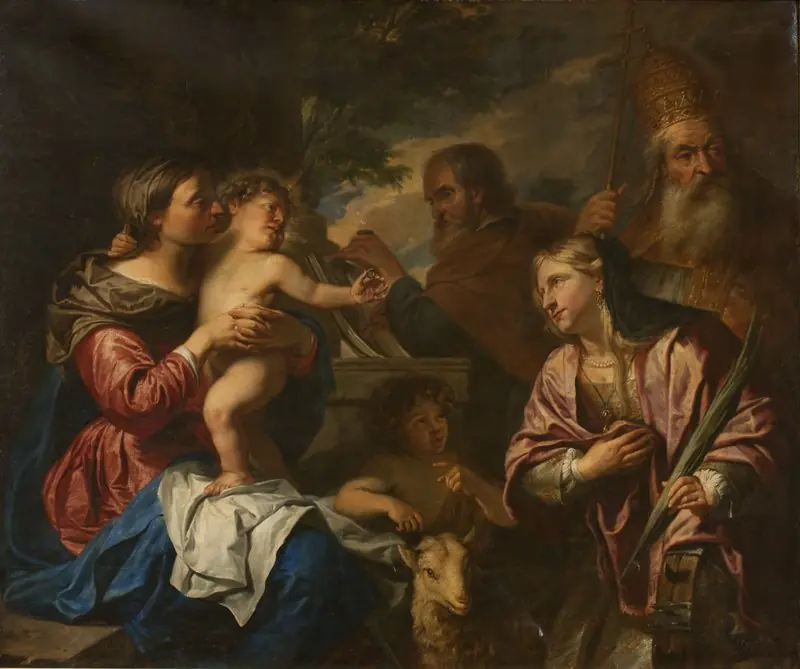 The Mystic Marriage of St Catherine