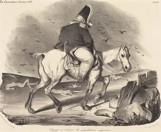 Voyage a travers les populations empressées