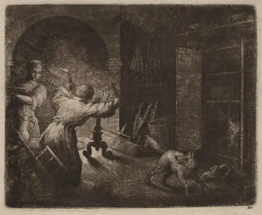 Reynard Steals a Capon from the Pastor