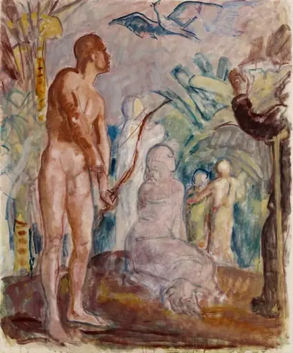 Paratiisilintu, luonnos