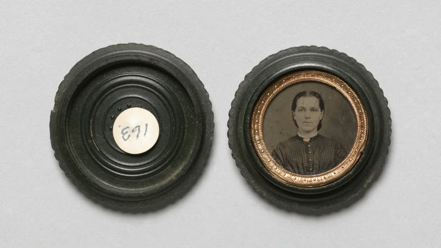 Portrait of a Young Woman, by Unknown, 1858