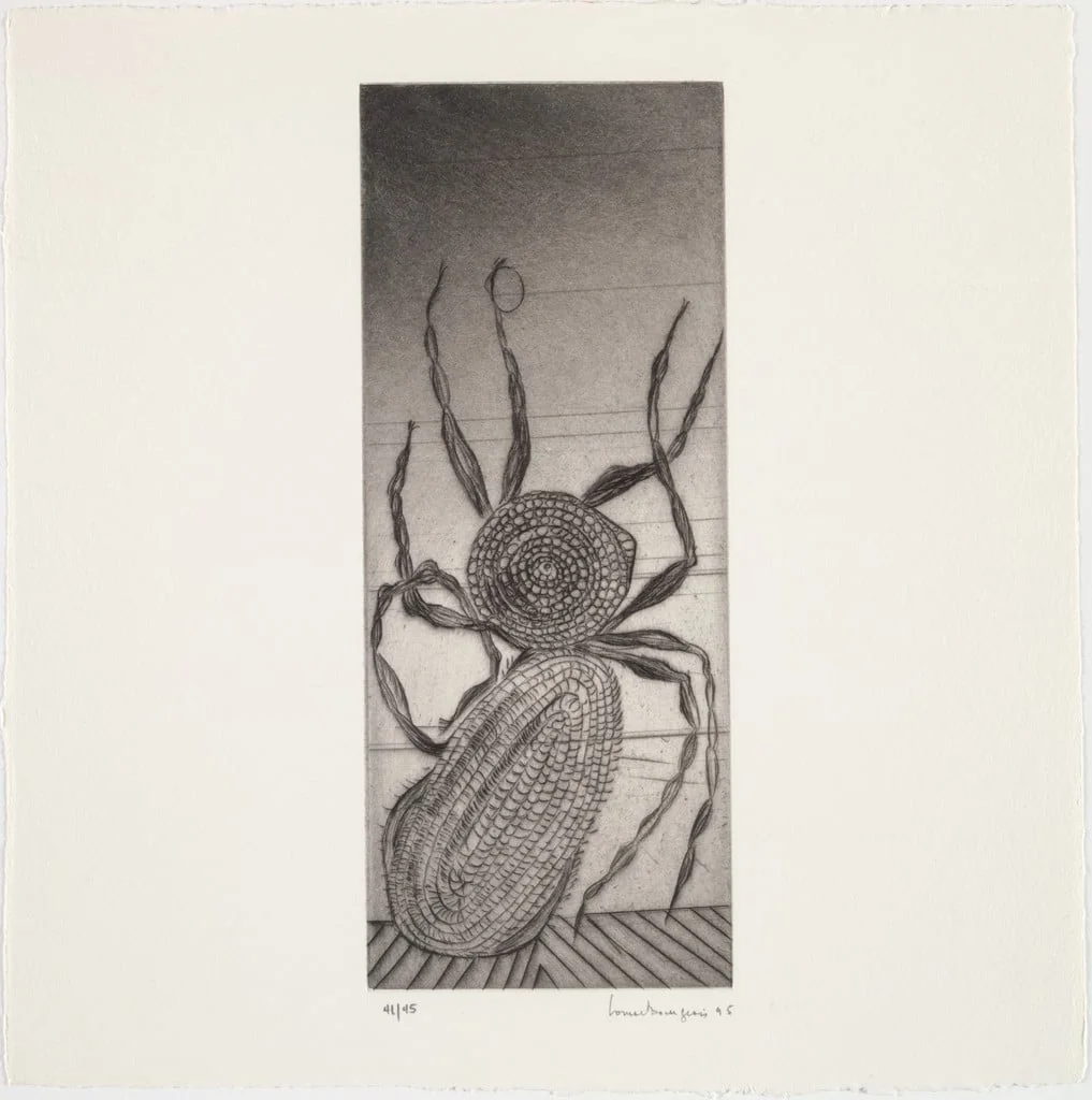 Untitled, by Louise Bourgeois, ink, 1995