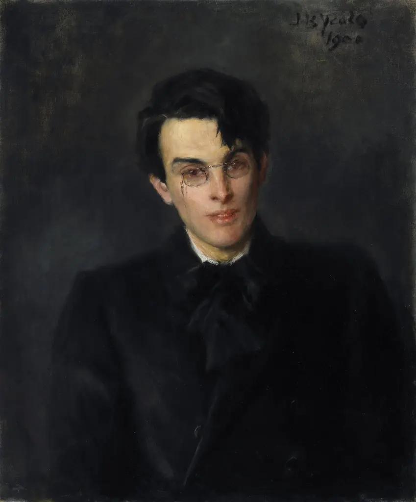 Portrait of William Butler Yeats (1865-1939), Poet