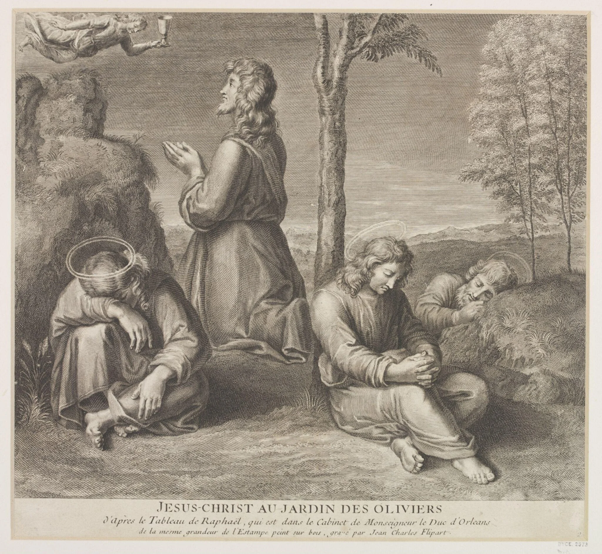 Christ Praying on the Mount of Olives