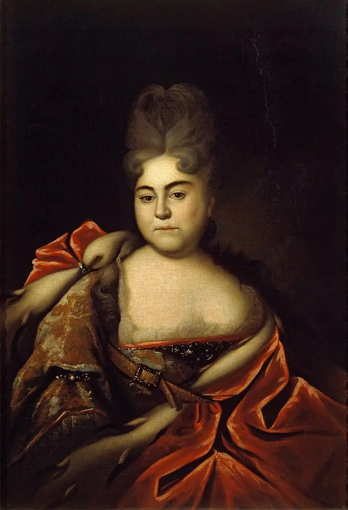 Portrait of Tsarevna Natalya Alekseevna