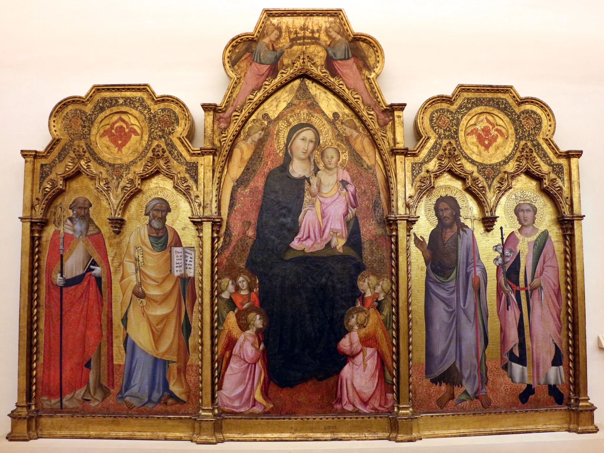 Madonna and Child with saints