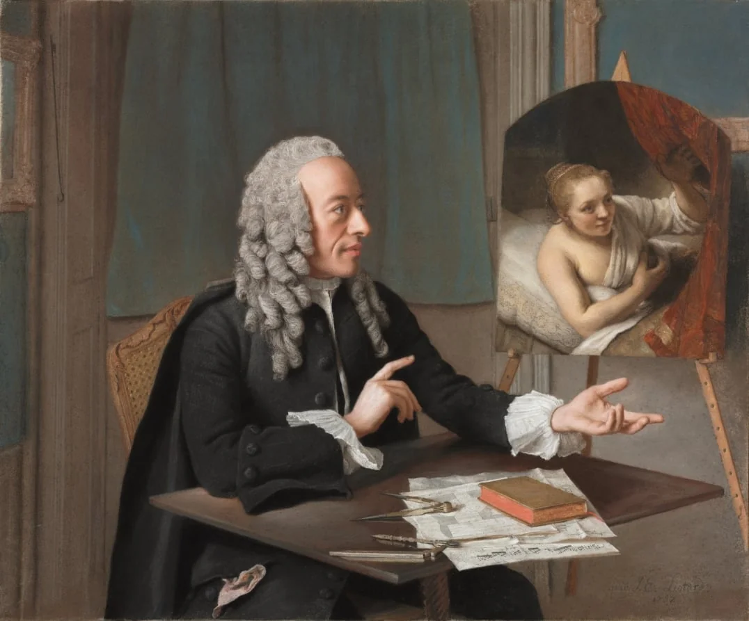 François Tronchin, by Jean-Étienne Liotard, 1757
