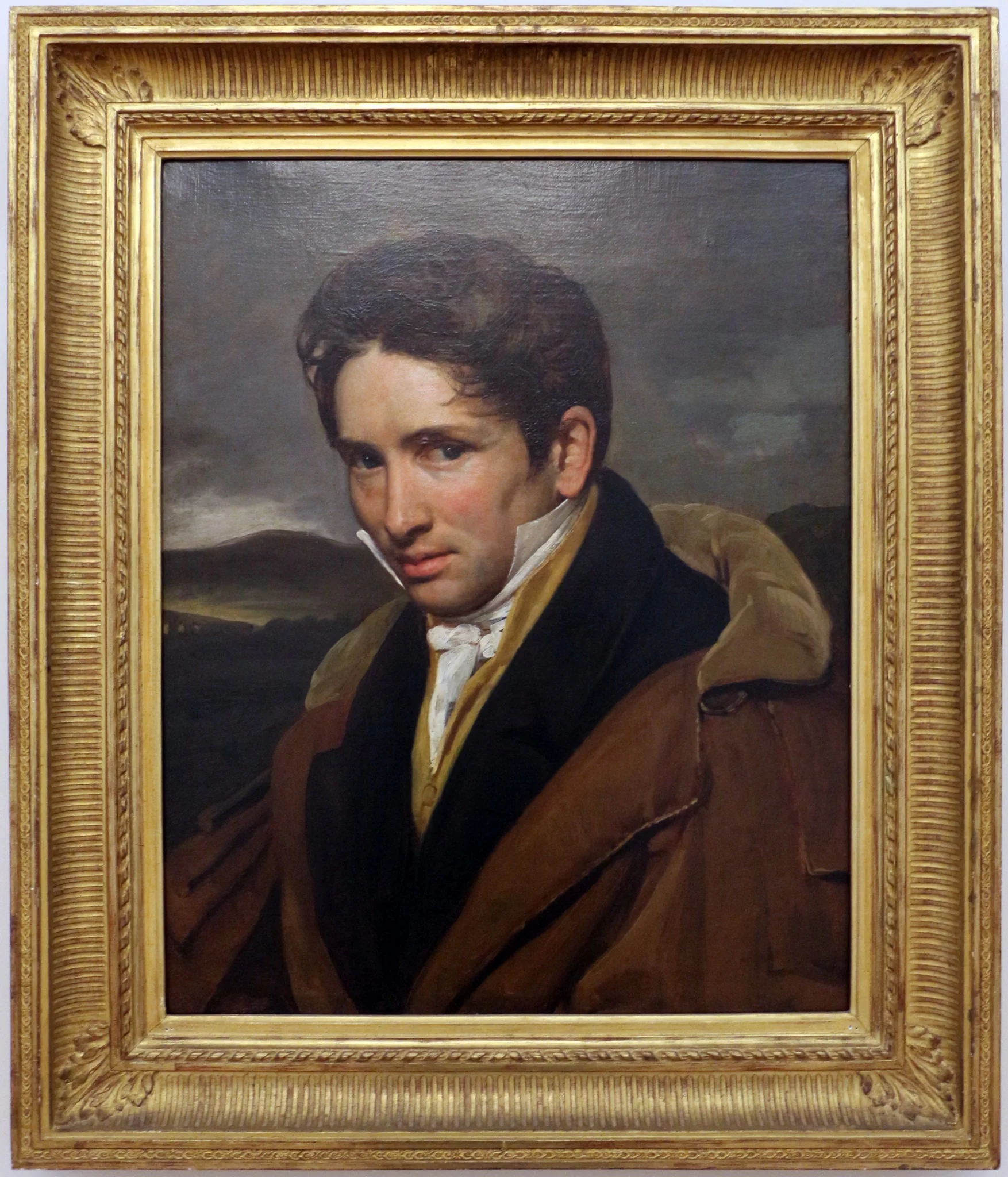 portret van de architect Tilman-François Suys, by François-Joseph Navez, oil, 1810