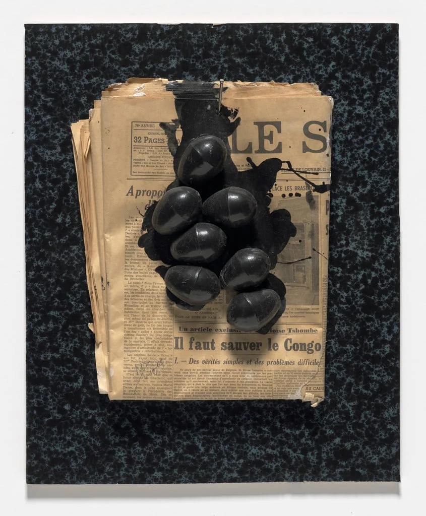 Untitled, by Marcel Broodthaers, paint, 1964