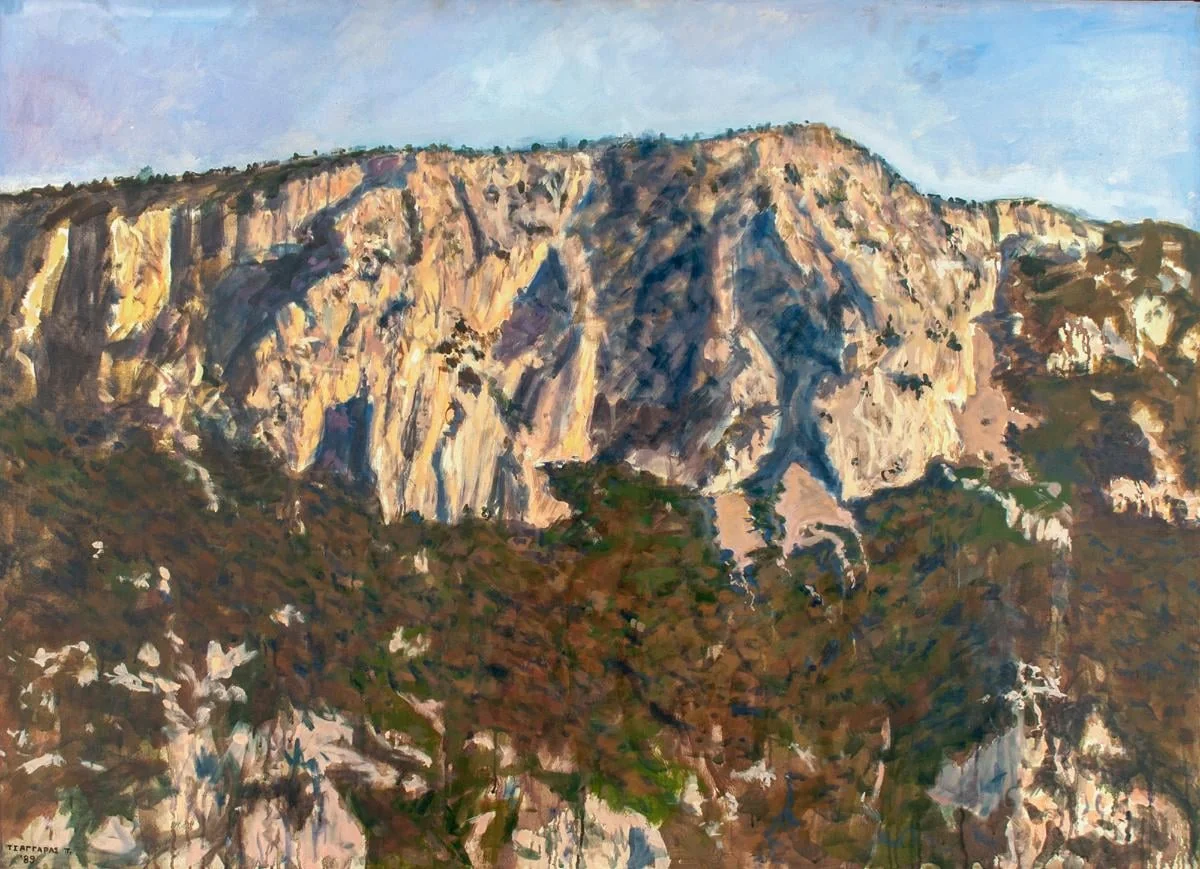 Delphi landscape I, by Tsangaras Panikos, unspecified, 1989