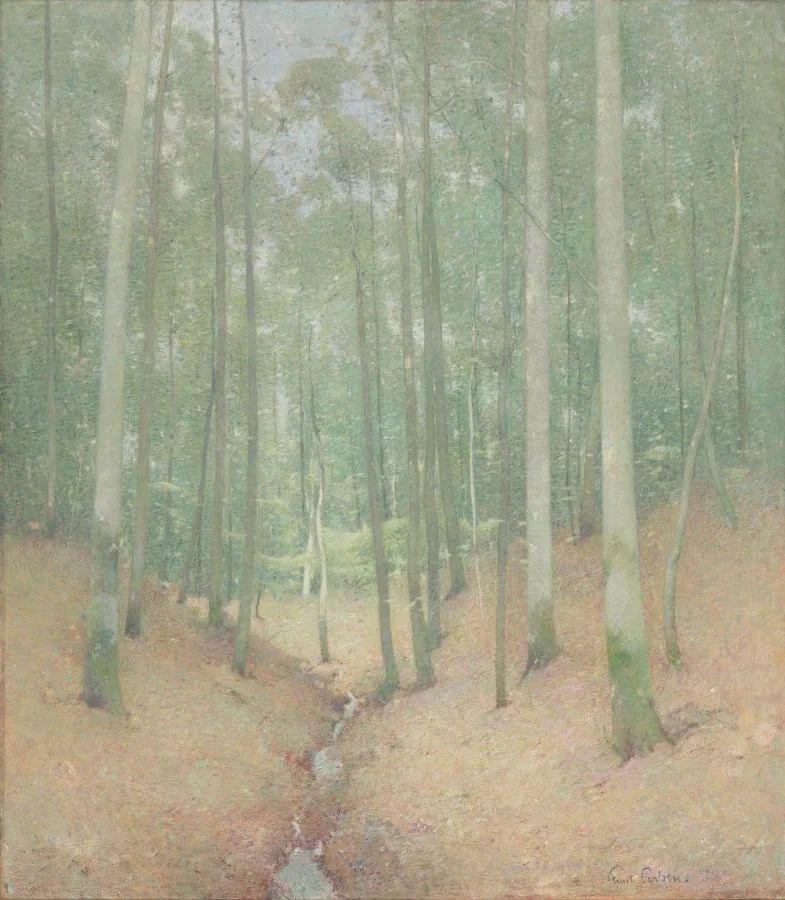 Wood Interior, by Emil Carlsen, unspecified, 1910