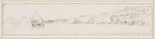 Part of the cliffs of Gebel et Tayr