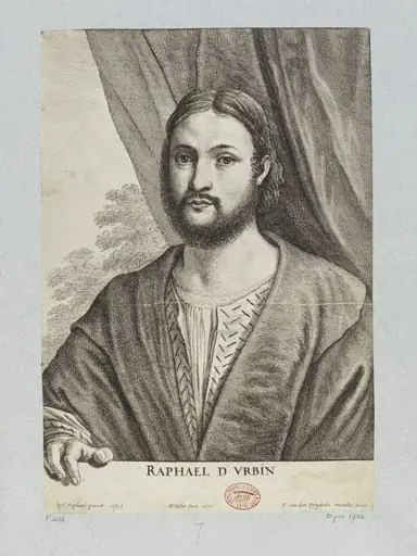 Portrait of Raffaello Sanzio di Urbino