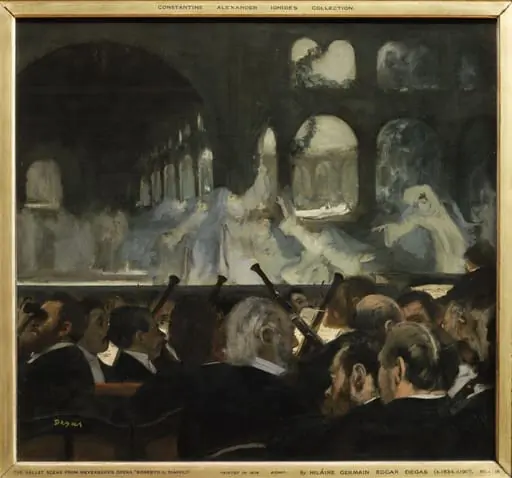 The Ballet Scene from Meyerbeer's Opera <i>Robert Le Diable</i>