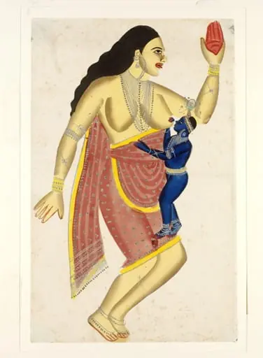 Krishna and Putana