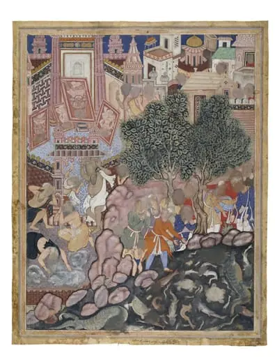 Temple idols fall and the sea dries up on the birth of the Prophet Muhammad