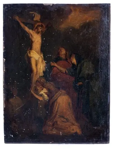 Răstignirea - schiță după van Dyck
