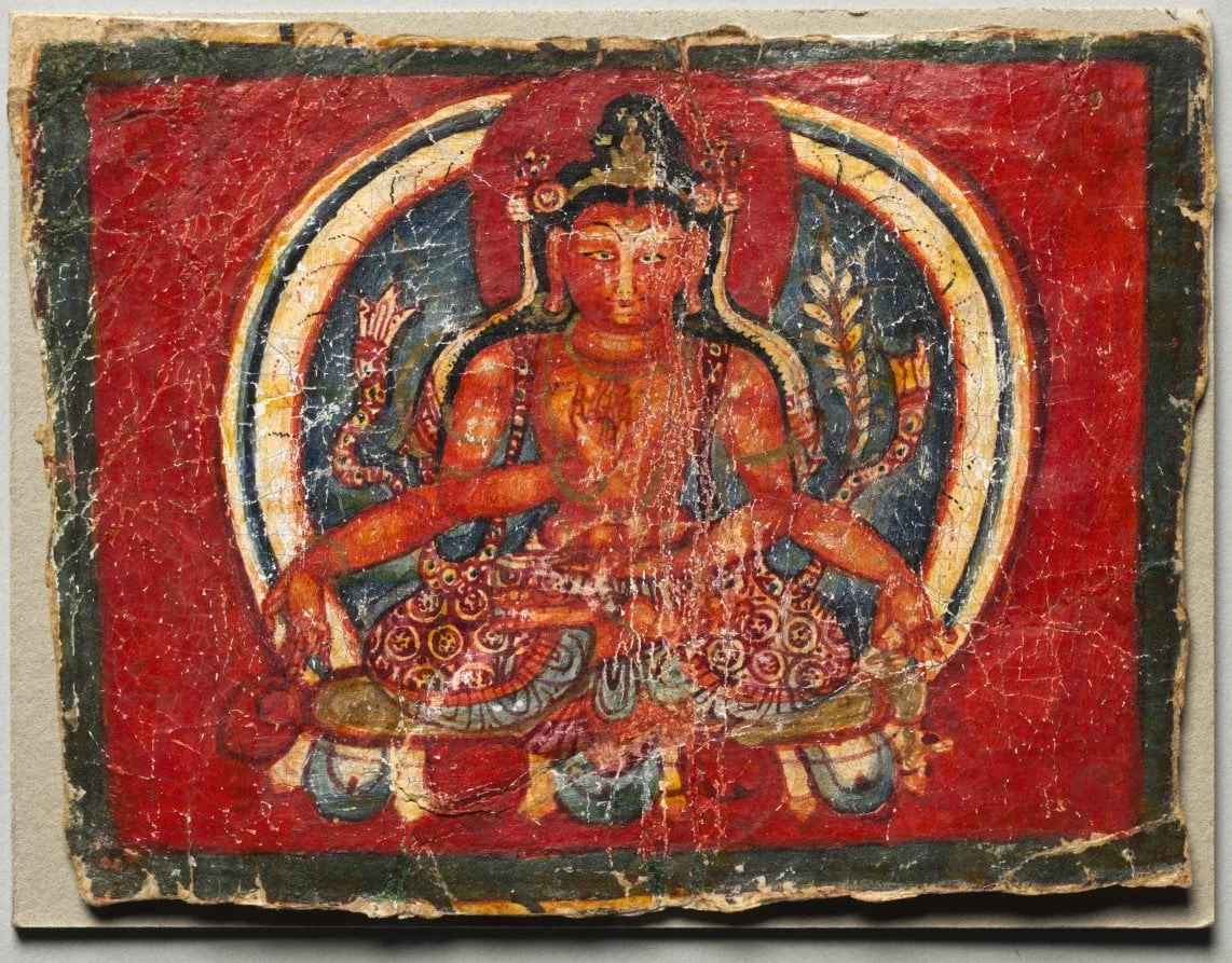 Four-armed Maitreya, by Unknown, unspecified, 1172