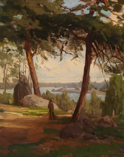 Suomalainen maisema, luonnos