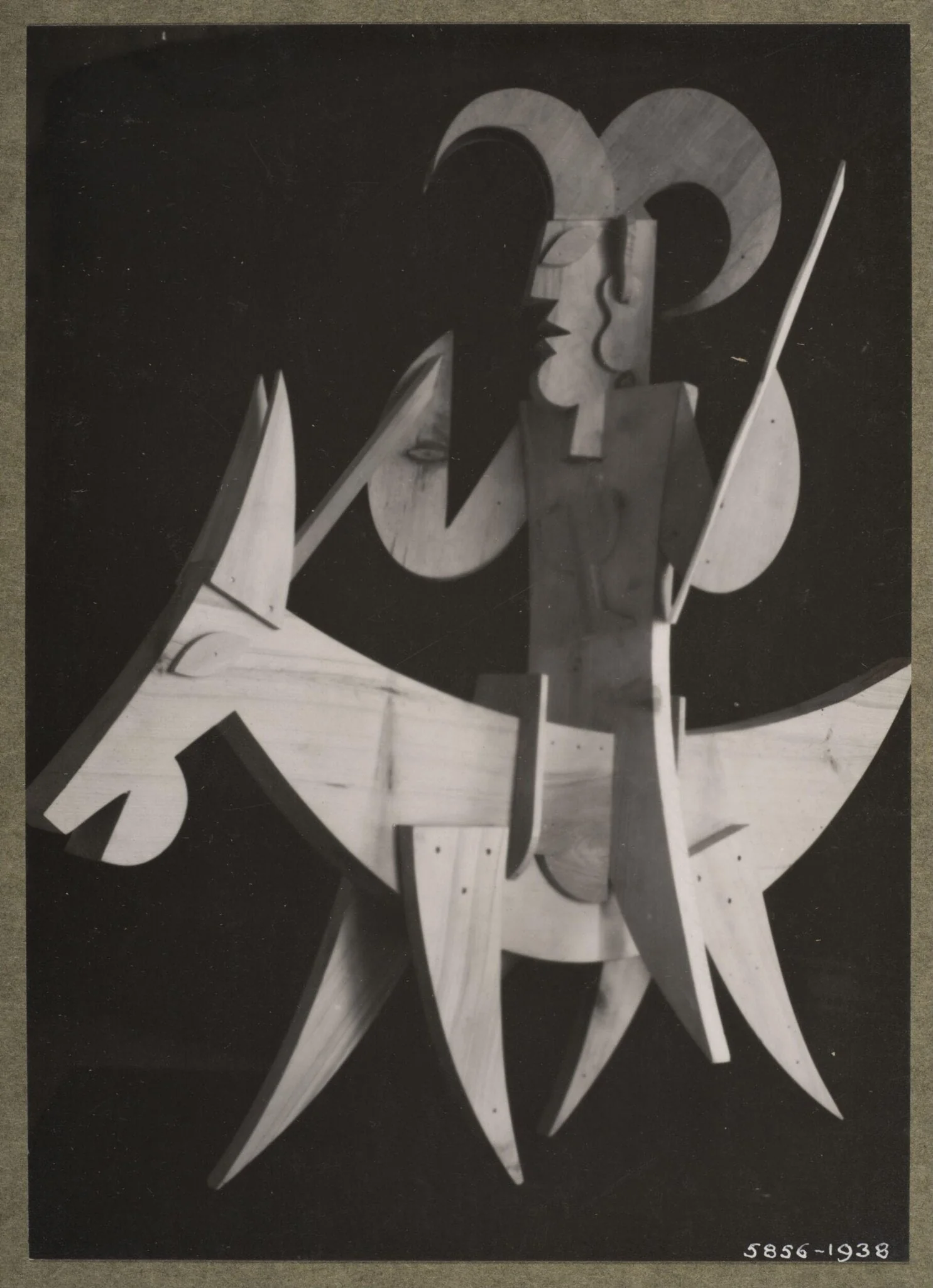 Plumed Knight, by Fortunato Depero, photographic, 1936