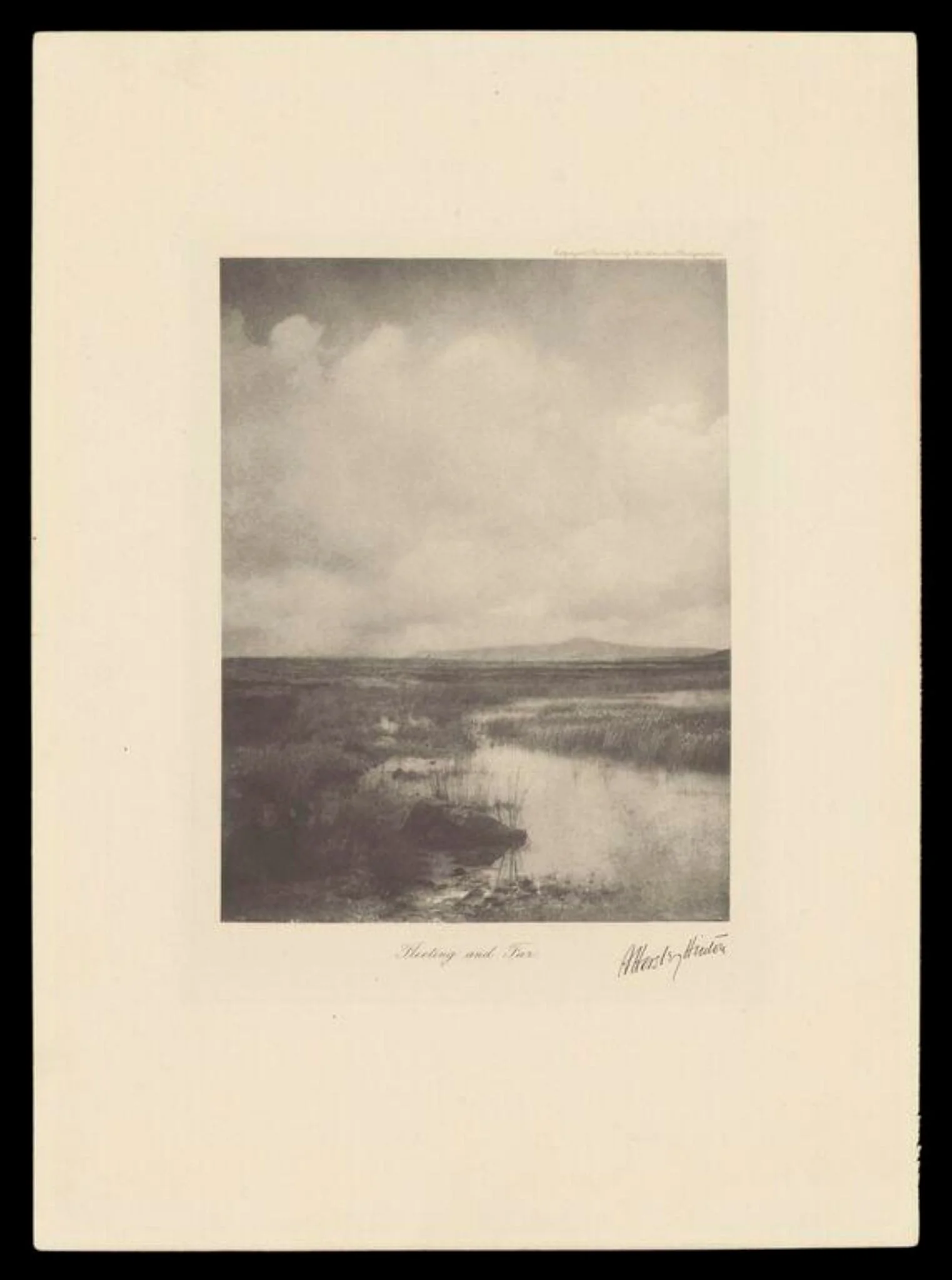 Portfolio of Pictures by A. Horsley Hinton, by Alfred Horsley Hinton, photographic, 1903