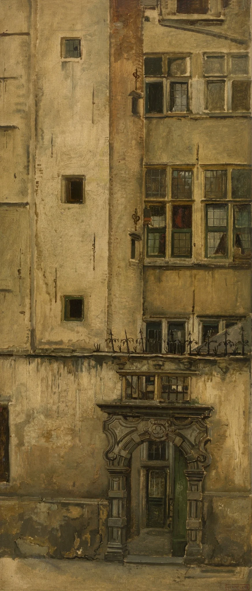 Old Antwerp Facade - Klaverbladpoortje