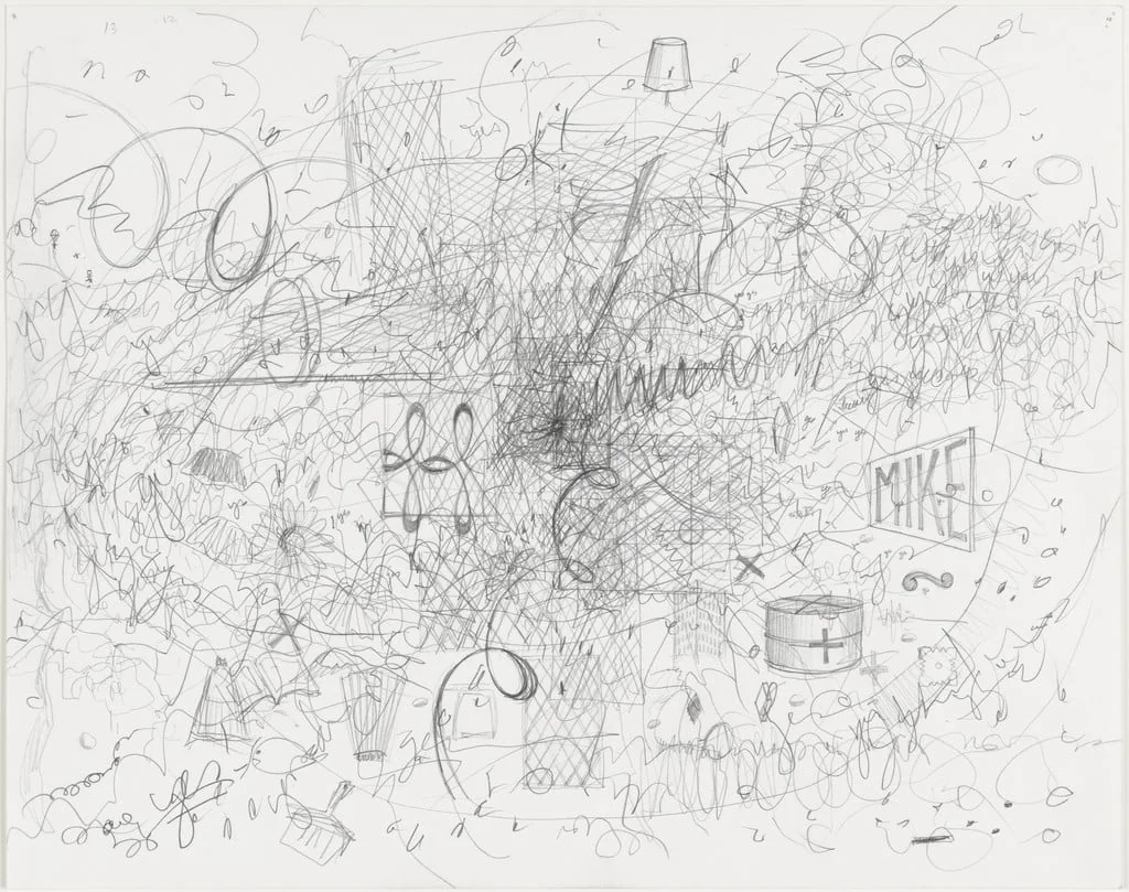 Untitled, by Roy McMakin, graphite, 2002
