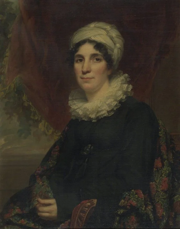 Mrs. James K. Bogert, Jr., by Unknown, oil, 1819