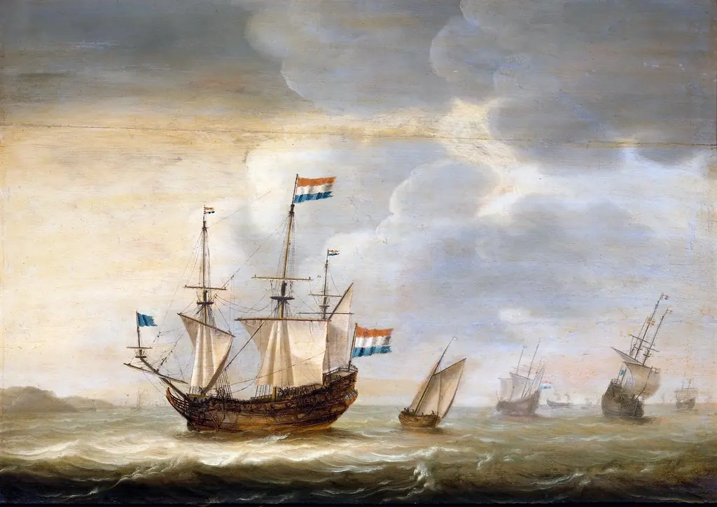 Ship off the Coast