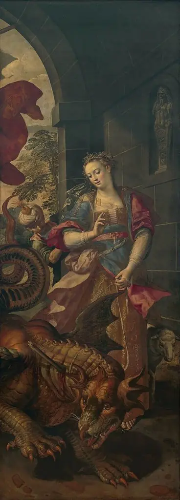 Saint Georges delivering Saint Margaret