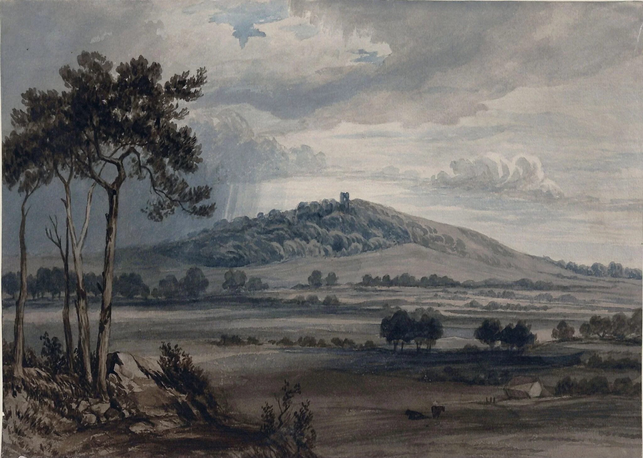 Shooters Hill, by Maria Martineau, watercolor, 1849