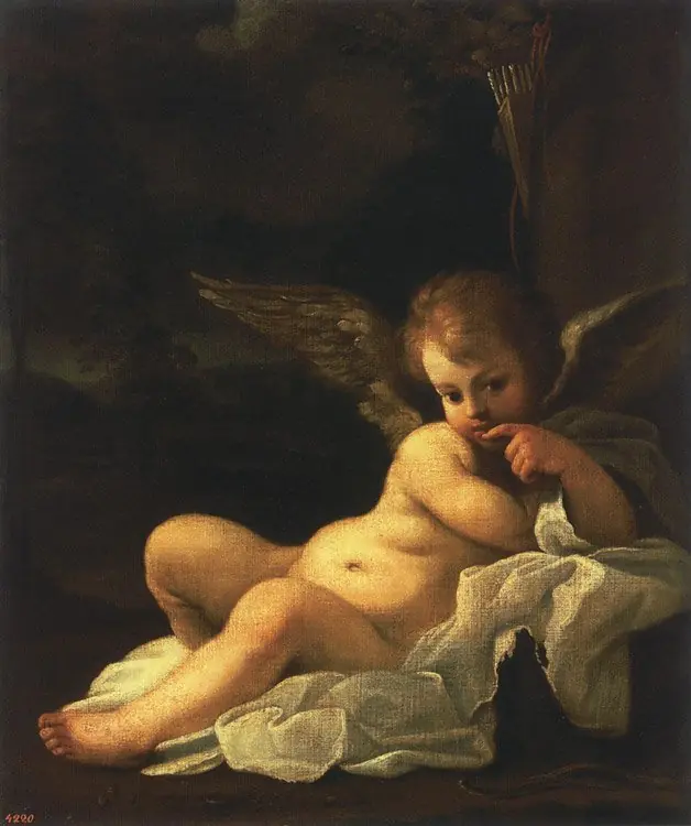 Cupid in a Landscape