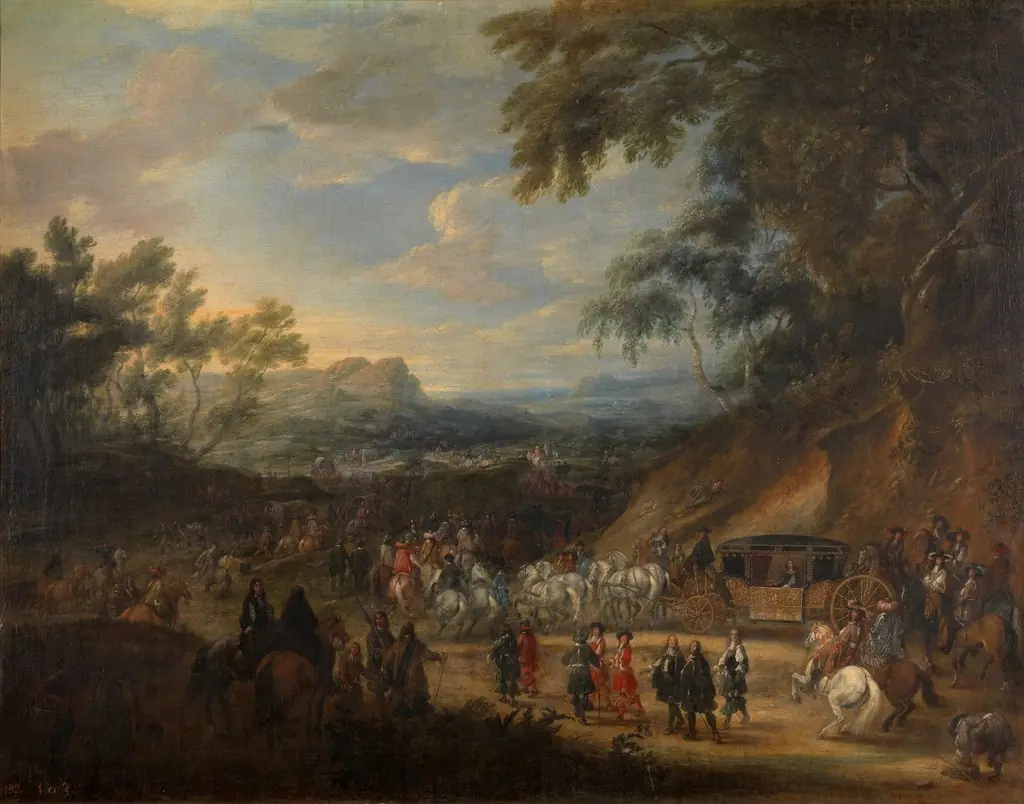 Louis XIV near Vincennes