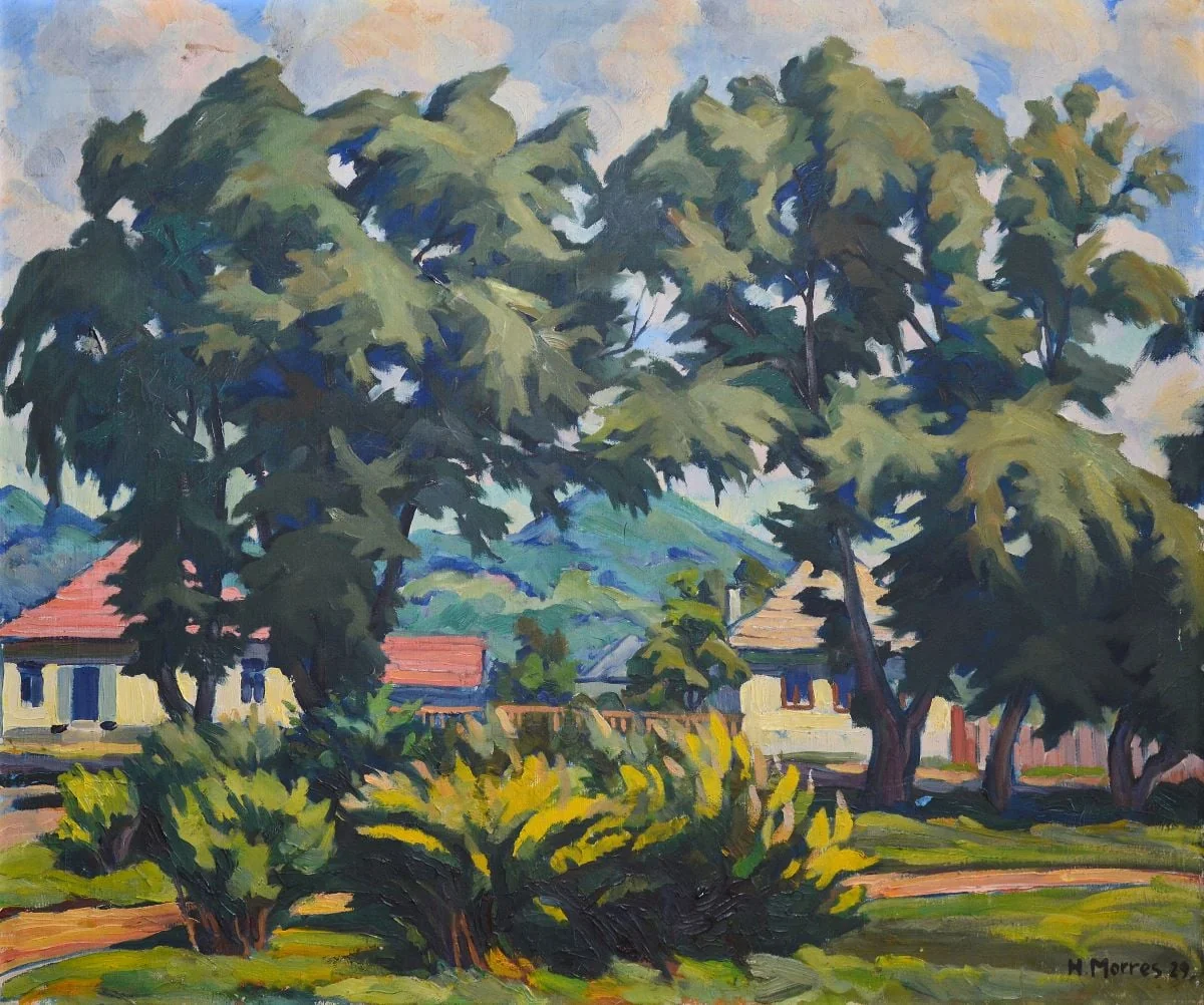 Peisaj din Baia Mare, by Hermann Morres, unspecified, 1929