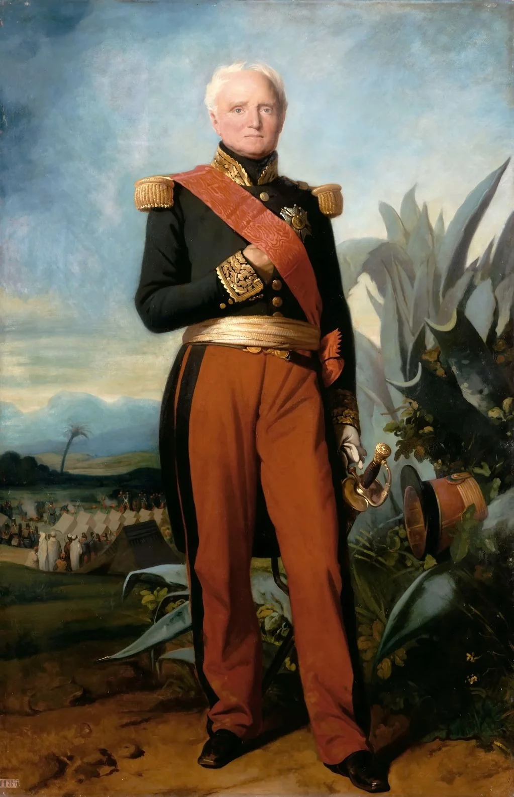Marshal Thomas Bugeaud (1784-1849), duc d'Isly, maréchal de France, by Charles-Philippe Larivière, oil, 1843