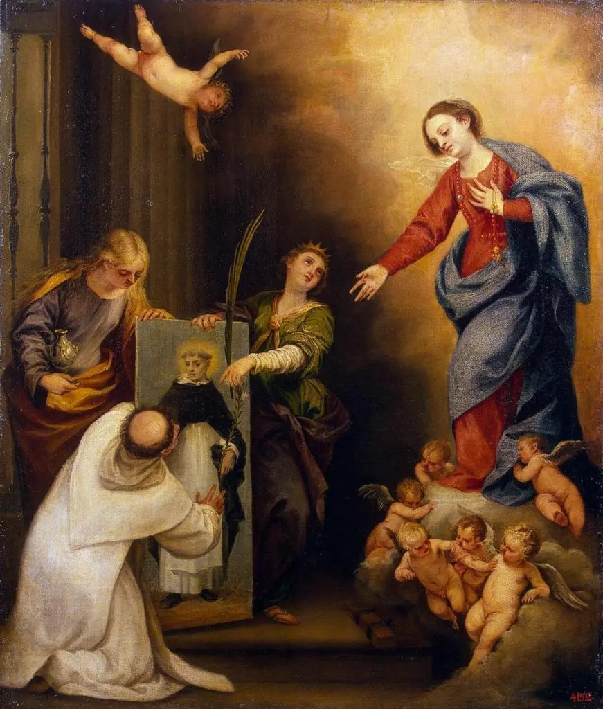 Appearance of Virgin to a Dominican Monk in Soriano