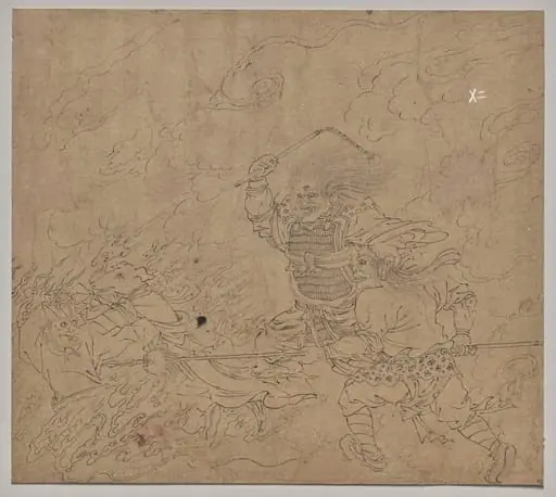 Album of Daoist and Buddhist Themes: Search the Mountain: Leaf 42