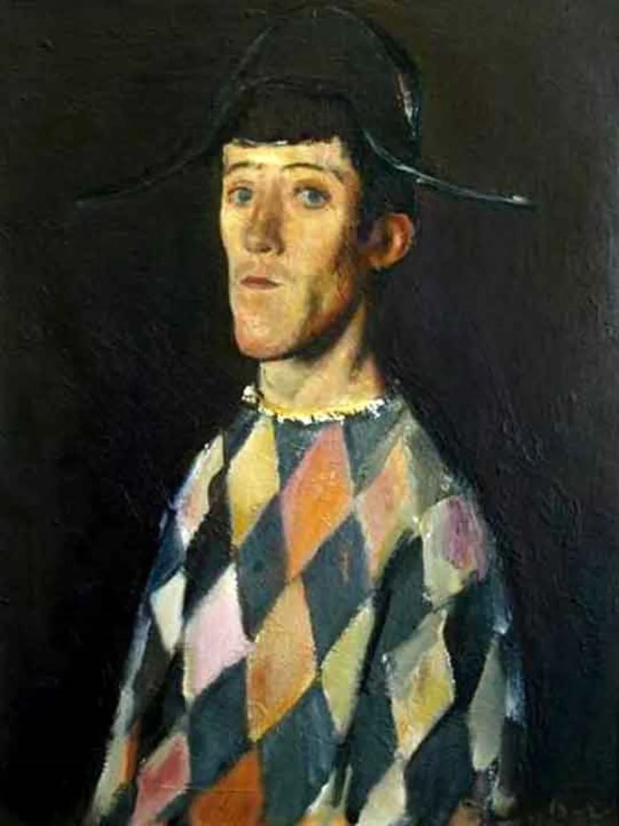 Arlechin, by Corneliu Baba, unspecified, 1956
