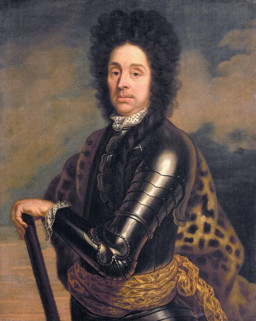 Portrait of Menno van Coehoorn (1641-1704), general in the artillery and fortifications engineer