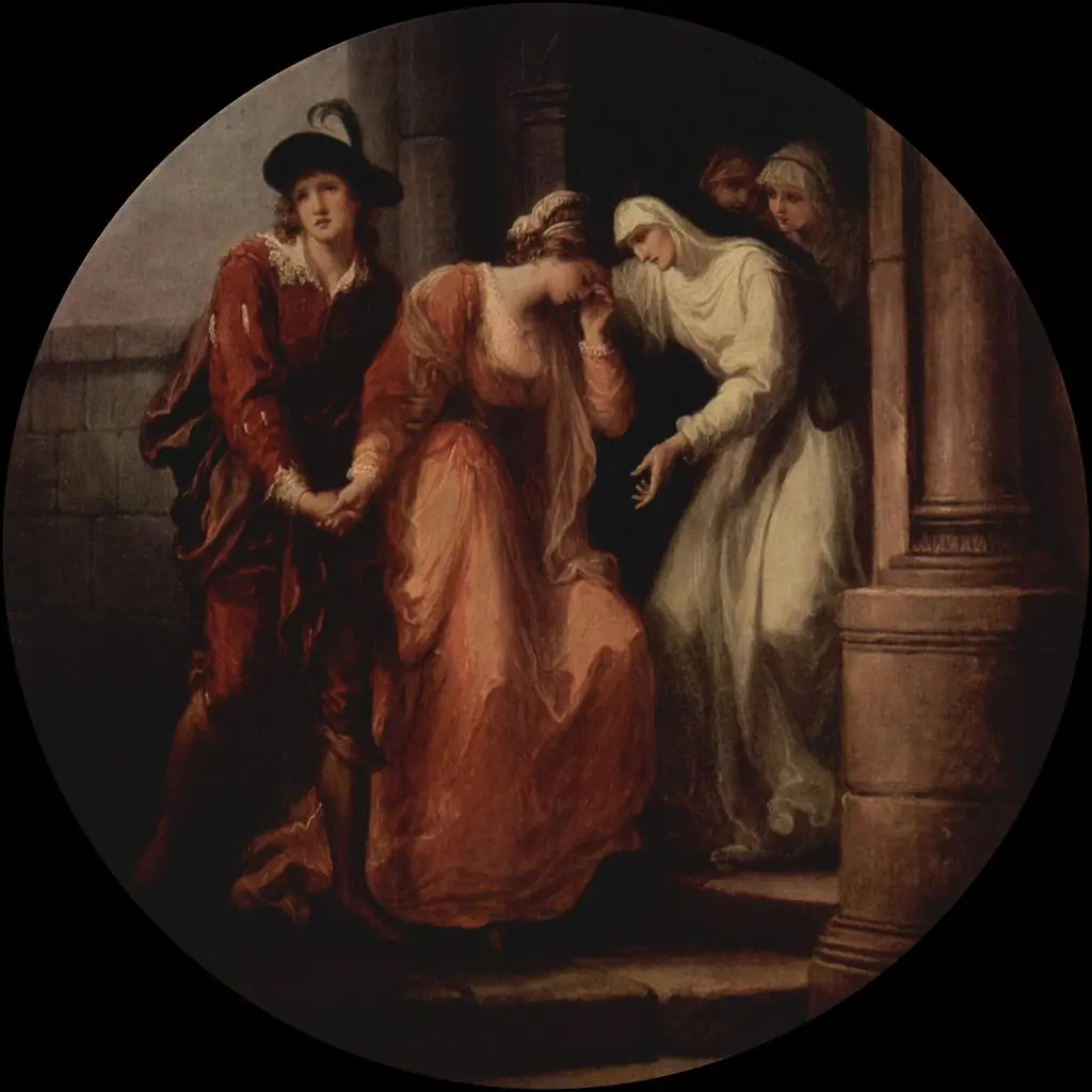 Parting of Abelard and Heloise