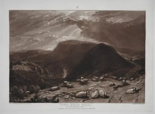 Liber Studiorum:  Hind Head Hill on the Portsmouth Road