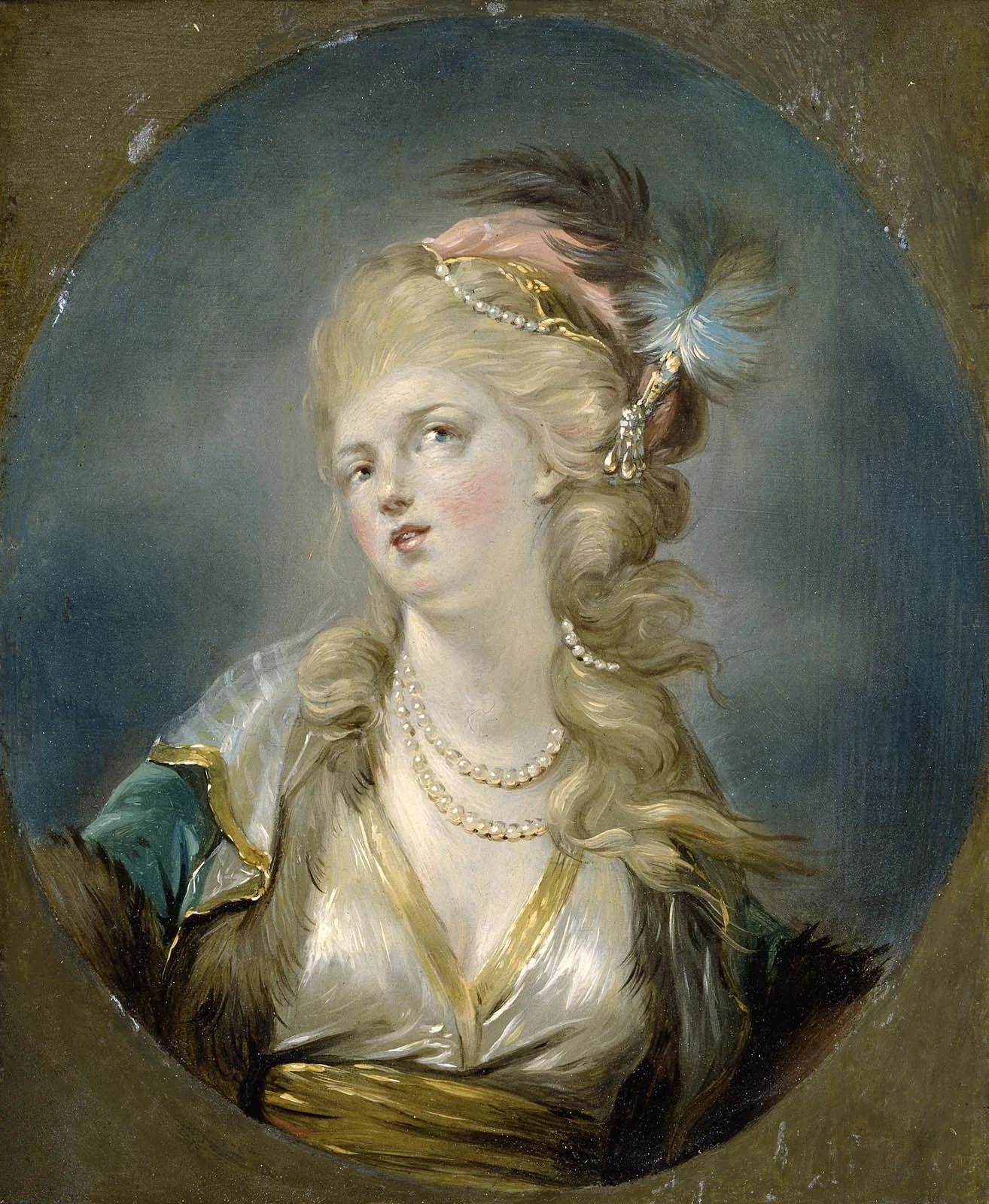 La Sultana Valida, by Jean-Frédéric Schall, unspecified, 1798