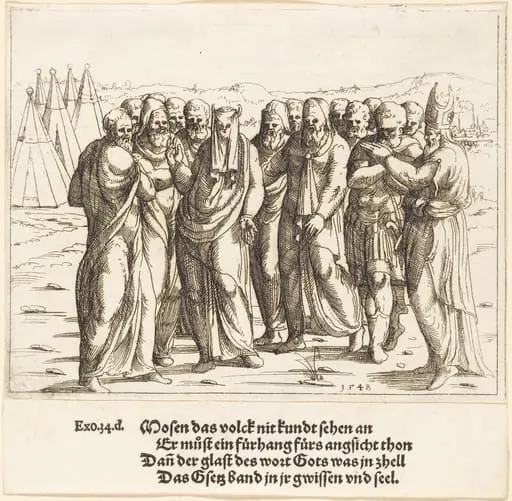 Moses Speaks to the Children of Israel