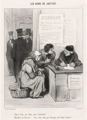 Faut-y faire une lettre pour l'attendrir?