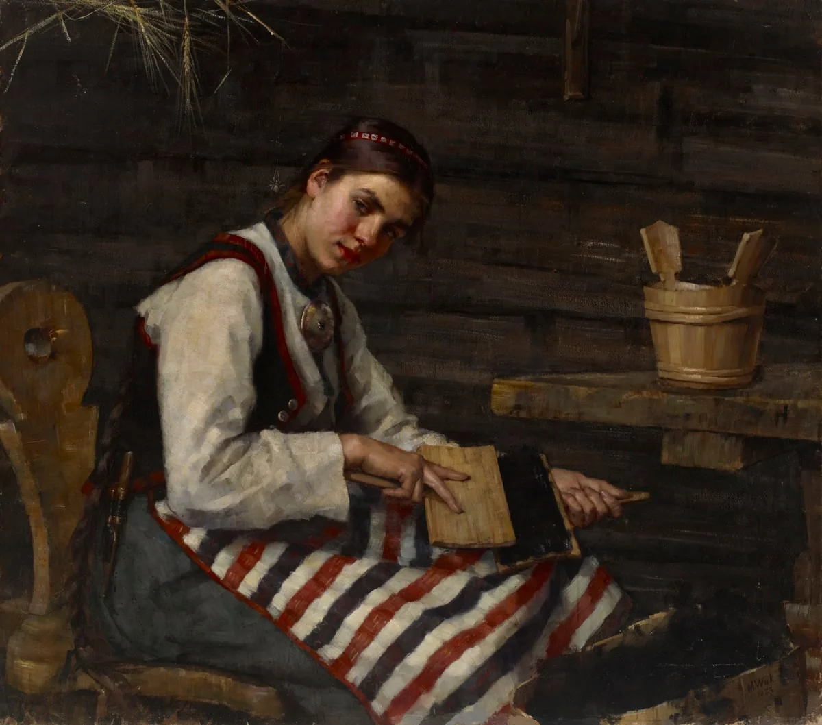 Karstaava tyttö